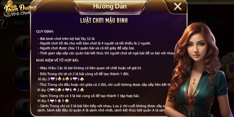 Các bộ bài lớn trong mậu binh